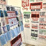 COVID Store Signage
