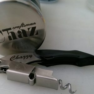 Laser marked bartender tools with logo