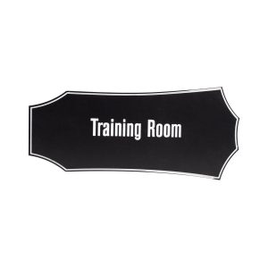 Engraved Name Plate that says Training Room