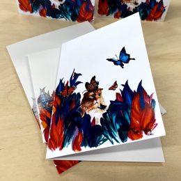 butterfly greeting cards