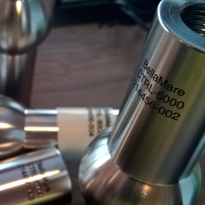 Laser marked metal steel tools