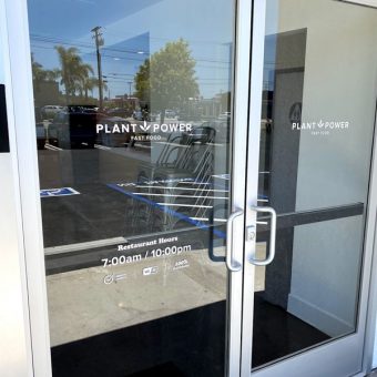 Plant Power Door Graphics